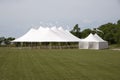 Large tent for hire Royalty Free Stock Photo