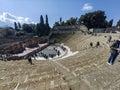 The Large Theater in Pompeii, Italy