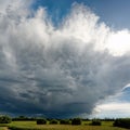 Large thundercloud