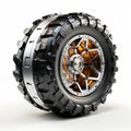 Award Winning 4 Wheel Drive Tire With Chrome Wheels