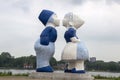 Large Touristic Puppets At Amsterdam The Netherlands 27-6-2020 Royalty Free Stock Photo