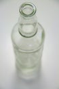 A large transparent bottle