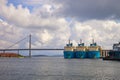 Large tugs in port