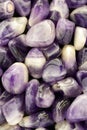 Large Tumbled Amethyst Background