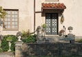 Large Tuscan Home Entryway