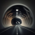 large ultra realistic tunnel