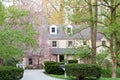 Large upscale family house in Philadelphia suburbs Royalty Free Stock Photo