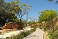 The large urban park in Spain