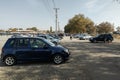 Large used car open air market RIOM Auto in Bishkek, Kyrgyzstan