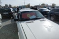 Large used car open air market RIOM Auto in Bishkek, Kyrgyzstan