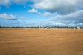 A large vacant land ready to build new residential houses in Melbourne. Royalty Free Stock Photo