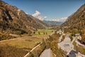 Large valley near Kaprun, Austria