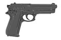 Large vector of a pistol