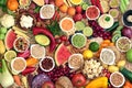 Large Vegan Health Food Collection Royalty Free Stock Photo