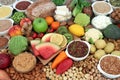 Large Vegan Health Food Selection