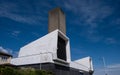 Large ventilation towers for Kingsway tunnel Seacombe Wirral July 2020