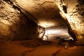 A large walking path inside of Mammoth Cave National Park near Kentucky, U.S