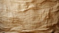 Abstract Naturalism Brown And White Striped Towel With Linen Texture