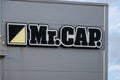 Large wall sign of Mr Cap..