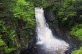 Bushkill falls waterfall and river landscape Royalty Free Stock Photo