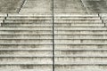 Large weathered symetrically staircase Royalty Free Stock Photo
