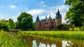 The large, well-preserved Castle De Haar in Utrecht, Neo-Gothic building