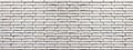 White large brick wall banner background or texture Royalty Free Stock Photo
