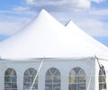 large white events or party tent