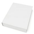 A large white foam board with a textured surface and a smooth edge Royalty Free Stock Photo