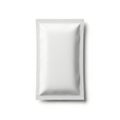 A large, white, rectangular, sealed package with a smooth, glossy finish Royalty Free Stock Photo