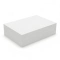 A large, white, rectangular, textured box with rounded edges Royalty Free Stock Photo
