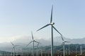 Large wind farm near Palm Springs