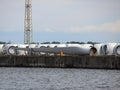 Windmill Wings at Harbor Pier Ready for Shipment