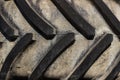 Old Tire Tread Background Royalty Free Stock Photo