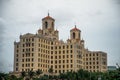 Large yellow historic building of Hotel Nacional de Cuba