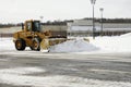 Large Yellow Snow Plow 1