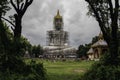 The largest Buddha statue in Laos high 54m wide 30m