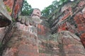 Largest buddha statue in the world in Leshan