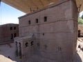 Largest of the churches is Medhane Alem, Lalibela, Ethiopia