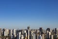 Largest cities in the world. City of Sao Paulo, Brazil. Royalty Free Stock Photo