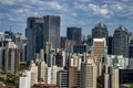 Largest cities in the world. City of Sao Paulo, Brazil. Royalty Free Stock Photo