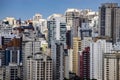 Largest cities in the world. City of Sao Paulo, Brazil. Royalty Free Stock Photo