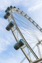 Largest ferris wheel in the world Singapore Flyer Royalty Free Stock Photo