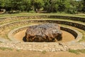 The largest meteorite in the world at Grootfontein, Namibia.