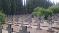 The largest military cemetery in Greece.