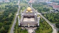 The Largest Mosque Masjid Kubah Emas at Depok, Ramadan Eid Concept background, Travel and tourism