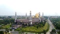 The Largest Mosque Masjid Kubah Emas at Depok, Ramadan Eid Concept background, Travel and tourism
