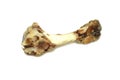 Largest pork bone gnawed Royalty Free Stock Photo