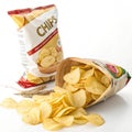 Largest Potato Chips Bag Royalty Free Stock Photo