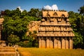 Largest rock reliefs in Asia - Ganesh Ratha is UNESCOs World Heritage Site located at Mamallapuram or Mahabalipuram in Tamil Nadu